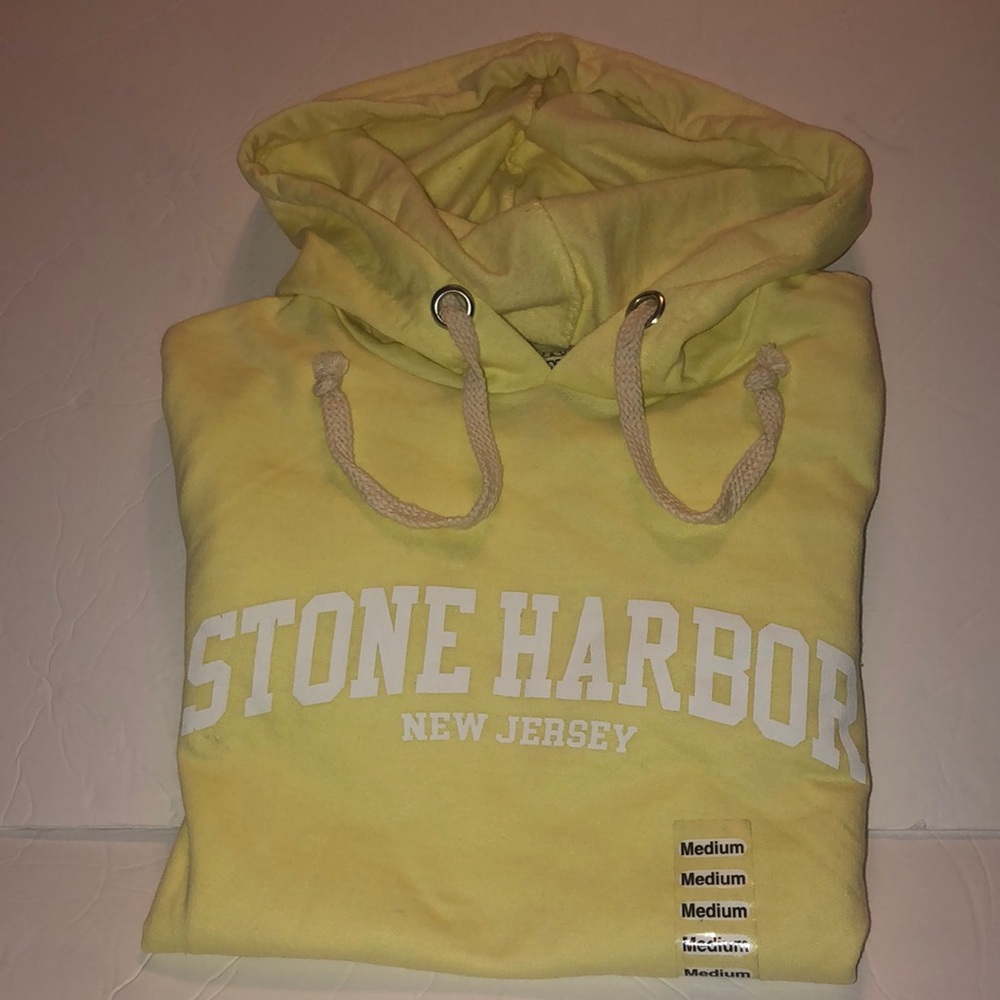 Stone Harbor New Jersey Long Sleeve Hoodie